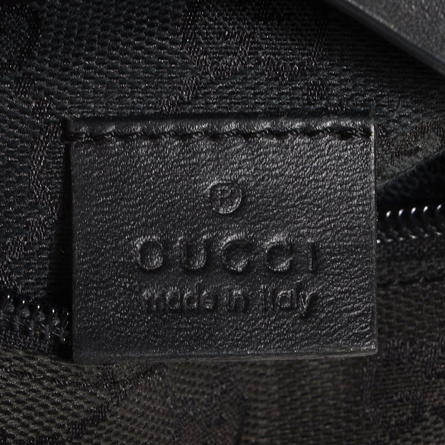 Monogram Belt Bag Black