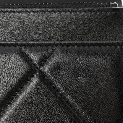 Chanel Lambskin Quilted Chanel 19 Wallet On Chain WOC Black 13 of 16