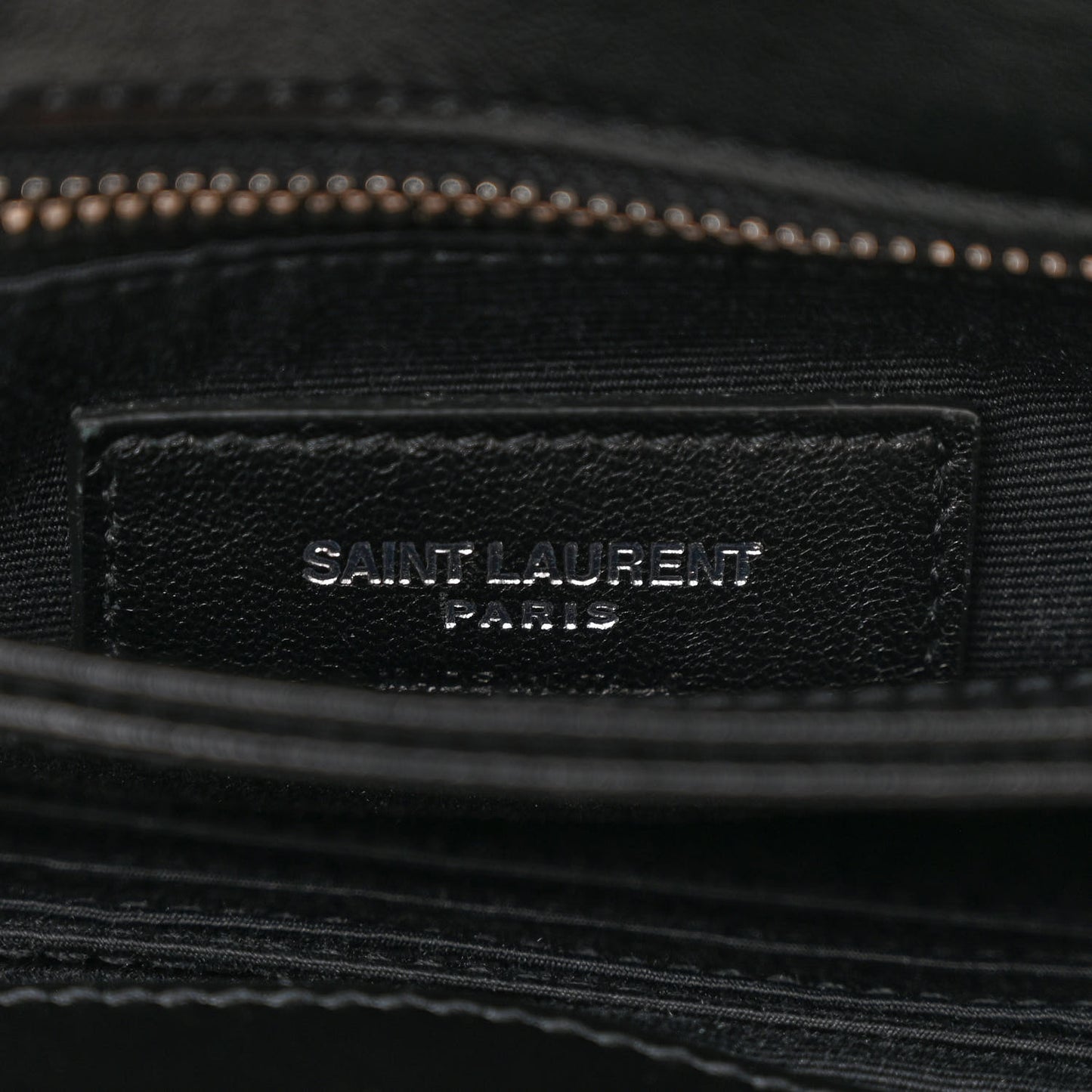Calfskin Y Quilted Studded Monogram Toy Loulou Crossbody Bag Black