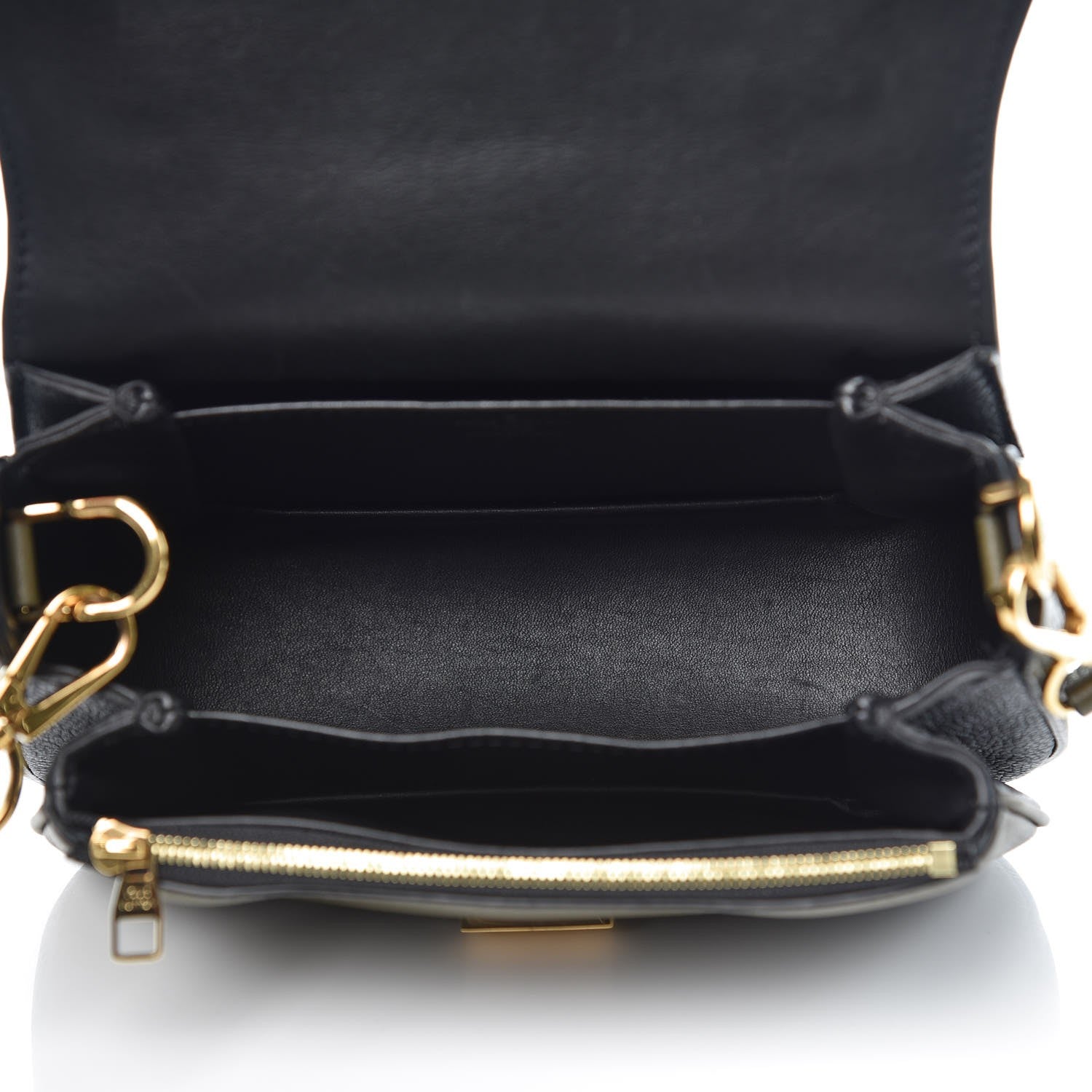 Louis Vuitton Grained Calfskin Vivienne NM Kaki 5 of 9
