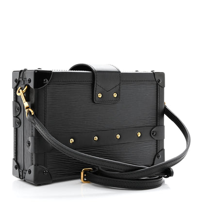 Louis Vuitton Epi Petite Malle Black 3 of 10