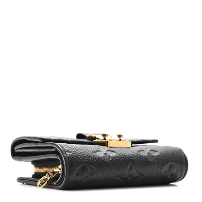 Louis Vuitton Empreinte Metis Compact Wallet Black 4 of 6