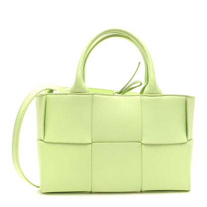 Bottega Veneta Nappa Maxi Intrecciato Mini Arco Tote Fresh Mint 1 of 10