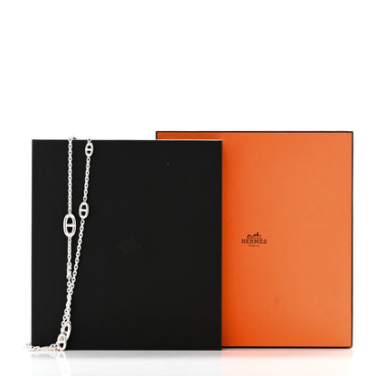 Hermes Sterling Silver Farandole Necklace 120 6 of 6