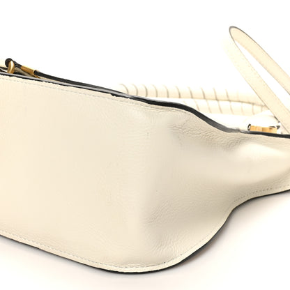 Chloe Calfskin Medium Marcie Satchel White 9 of 9