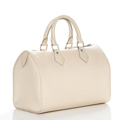 Louis Vuitton Epi Speedy 25 Ivory 3 of 6