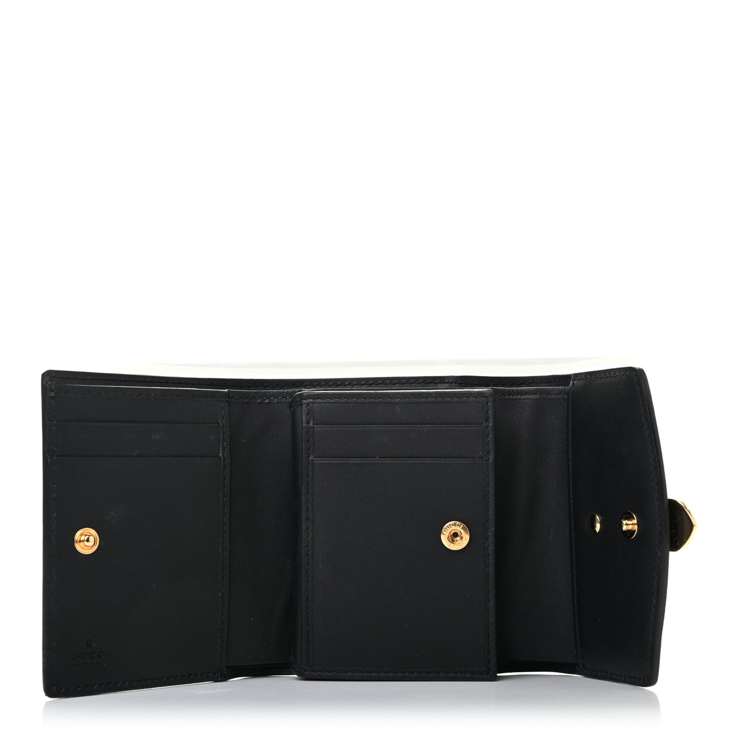 Calfskin Sylvie Wallet Black