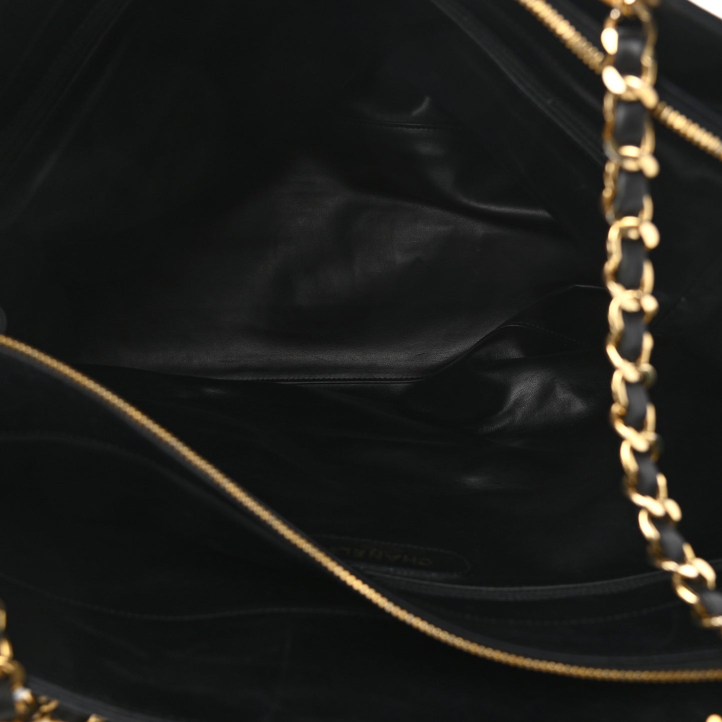 Calfskin Stitched XL Weekender Black