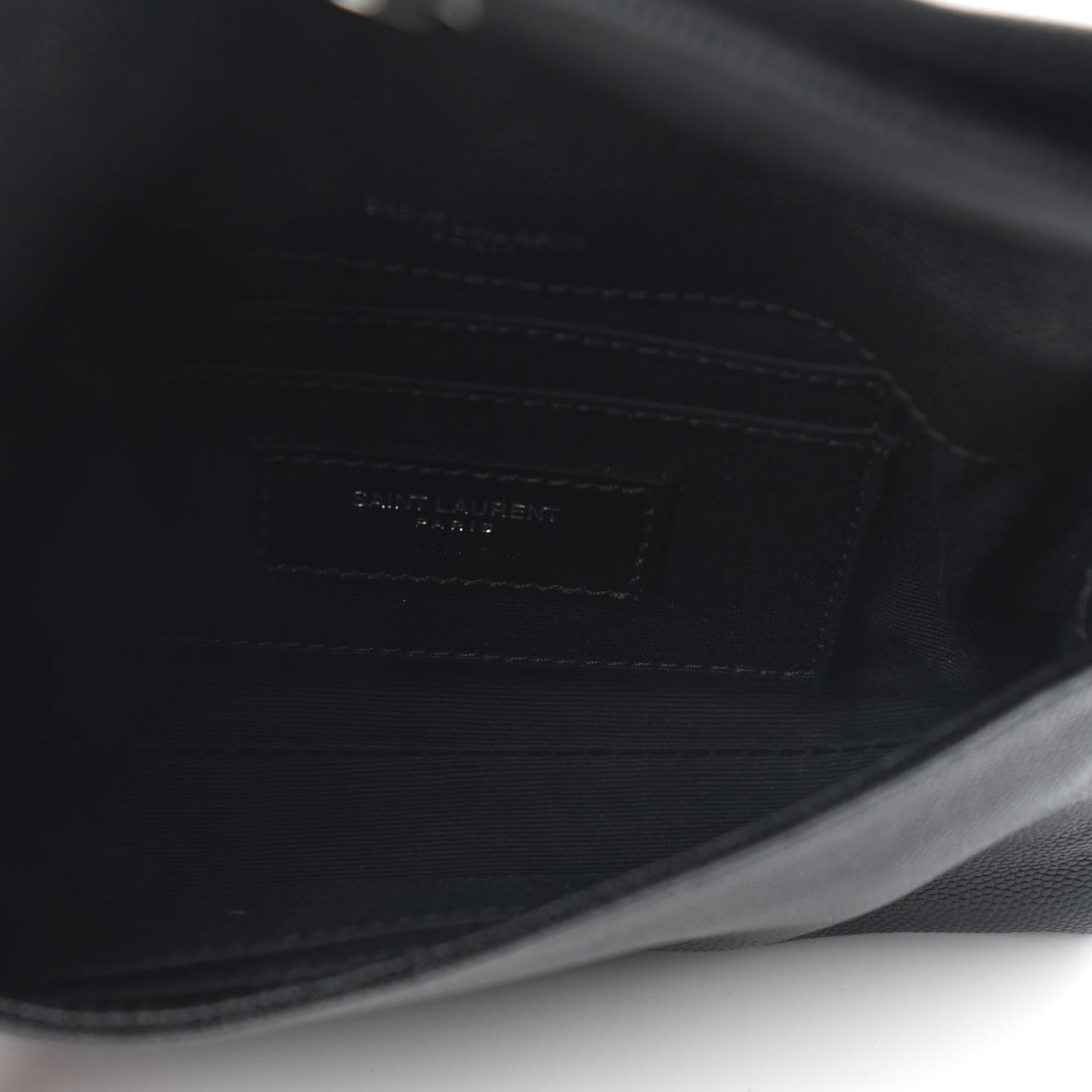 Grain De Poudre Monogram Toy West Hollywood Fold-Over Bag Black
