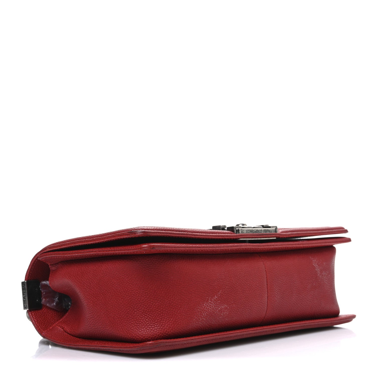 Chanel Caviar Quilted Medium Boy Flap Red 4 of 12