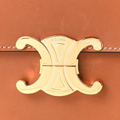 Celine Natural Calfskin Medium Triomphe Tan 8 of 10