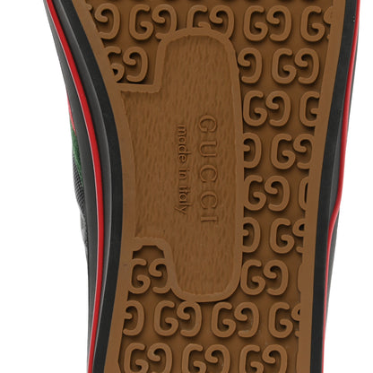 Gucci Econyl Nylon Web Monogram Off The Grid Womens 1977 Tennis Sneakers 38 Black 7 of 9