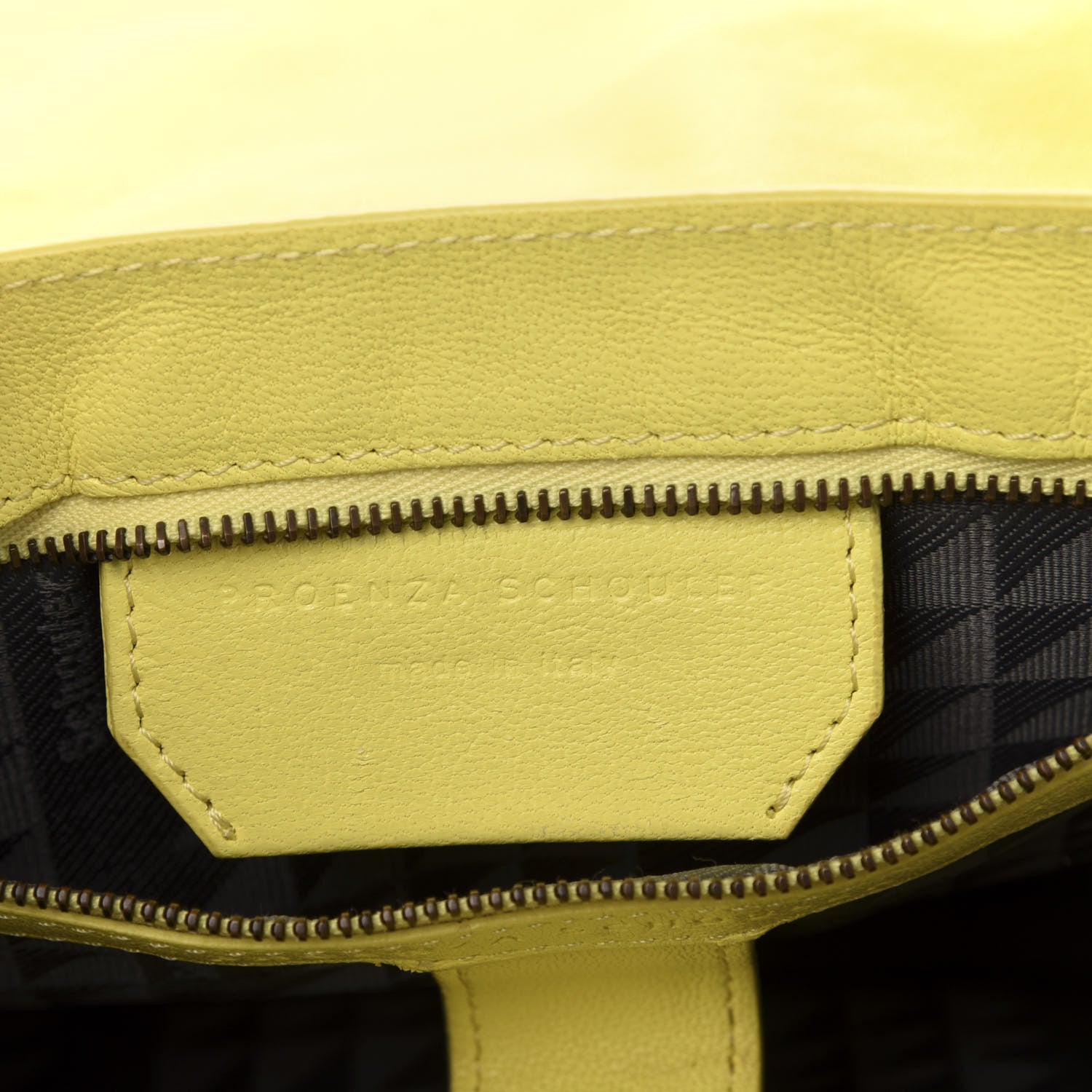 Proenza Schouler Lambskin PS1 Medium Satchel Sunshine 8 of 15