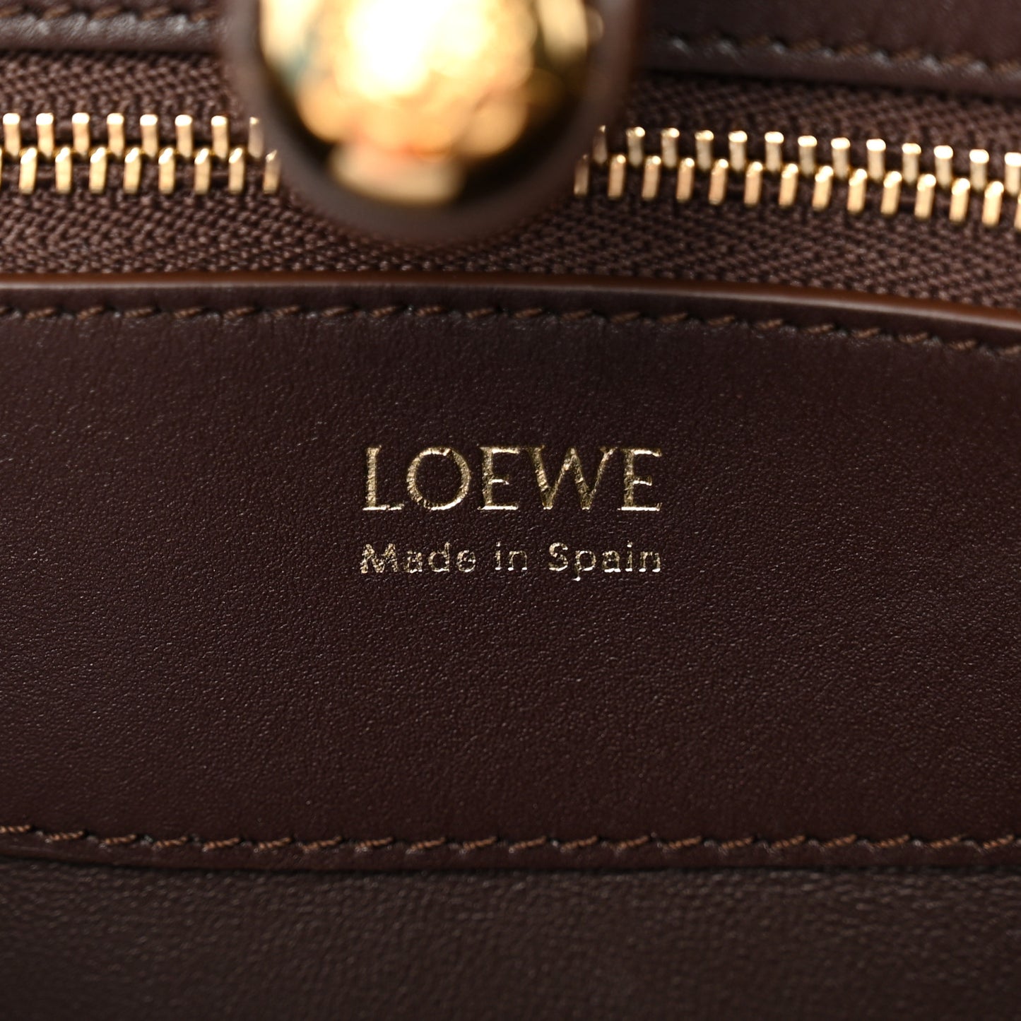 Supple Calfskin Small Madrid Bag Dark Brownie