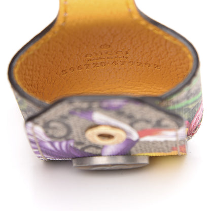 Gucci GG Supreme Monogram Flora Ophidia Airpod Case Beige 3 of 4