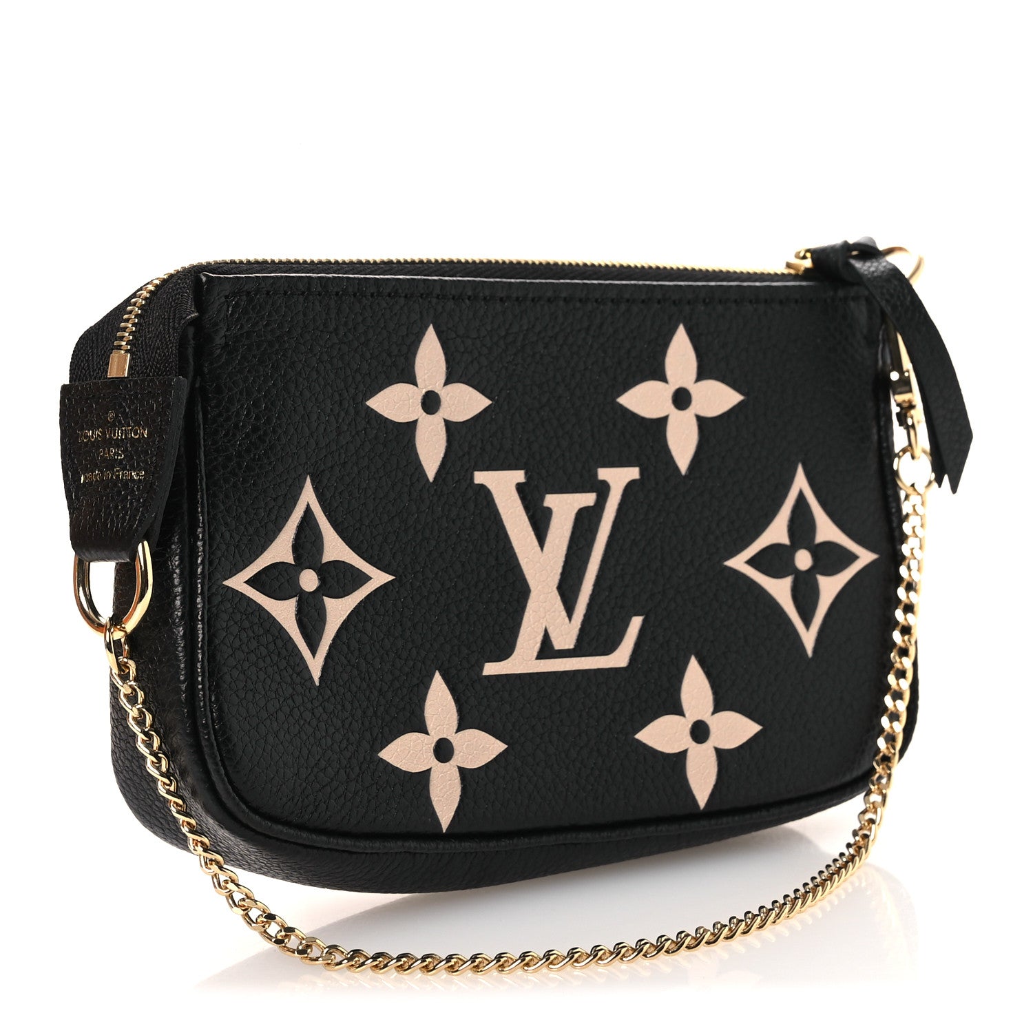 Louis Vuitton Empreinte Monogram Giant Mini Pochette Accessories Black 3 of 10