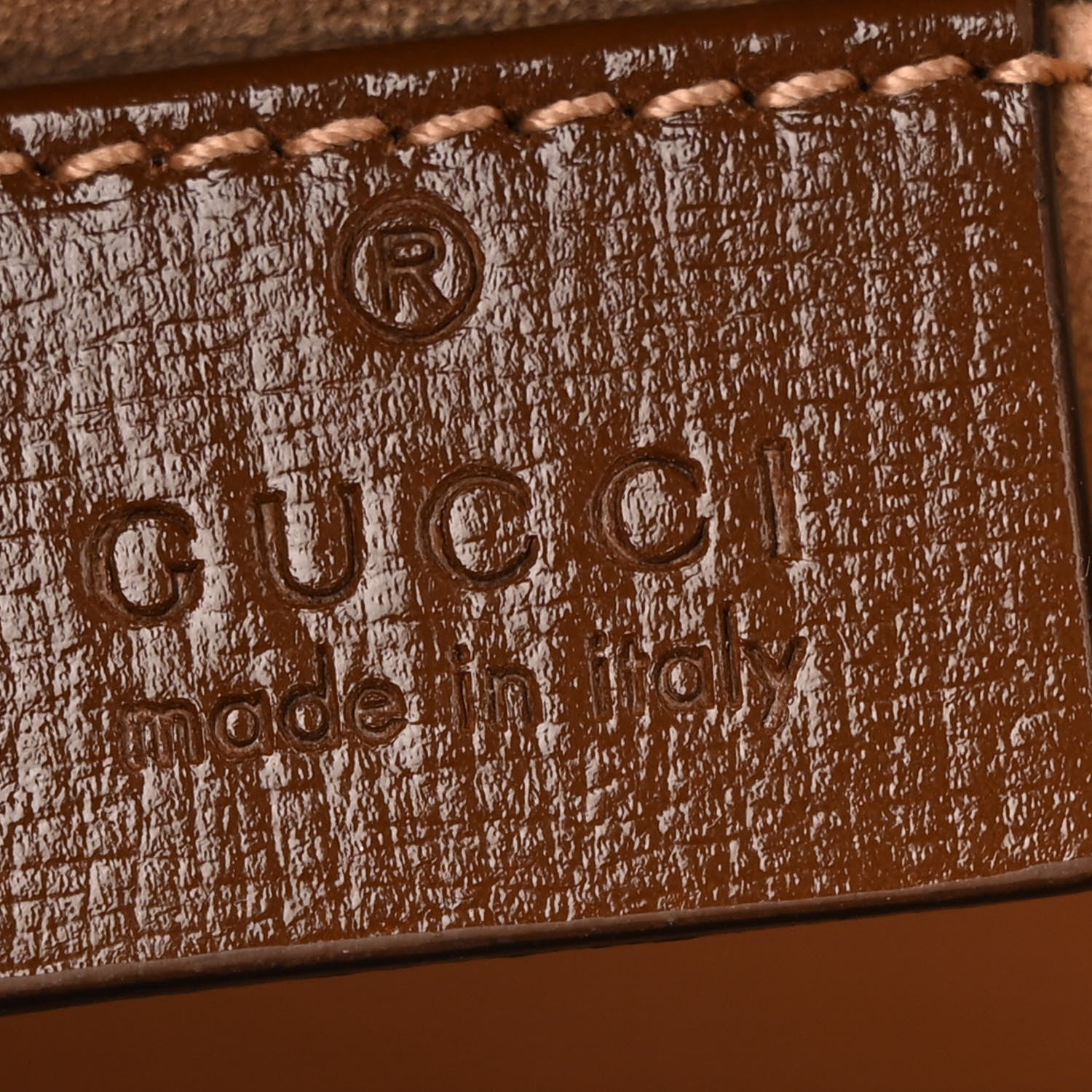 Gucci GG Supreme Monogram Script Logo Heart Crossbody Bag Beige Brown 6 of 13