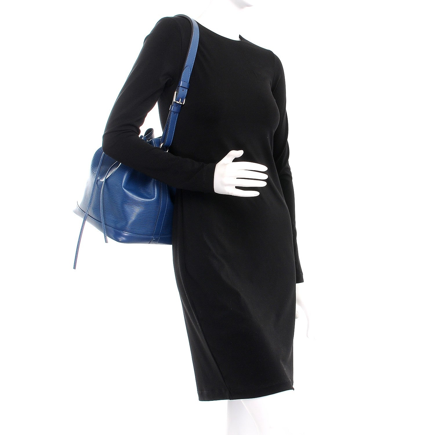 Louis Vuitton Epi Petit Noe NM Indigo 2 of 7