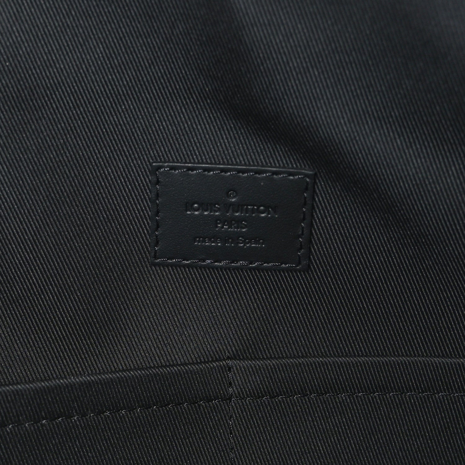 Louis Vuitton Calfskin Aerogram Lockit Tote Black 6 of 10