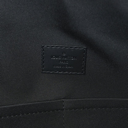 Louis Vuitton Calfskin Aerogram Lockit Tote Black 6 of 10