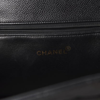 Chanel Caviar Quilted Grand Timeless Tote GTT Black 8 of 11