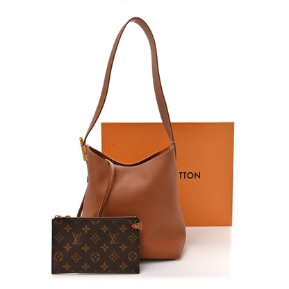 Louis Vuitton Grained Calfskin Low Key Hobo PM Cognac 14 of 14