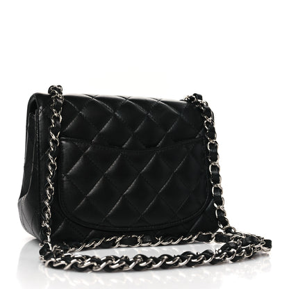 Chanel Lambskin Quilted Mini Square Flap Black 3 of 11