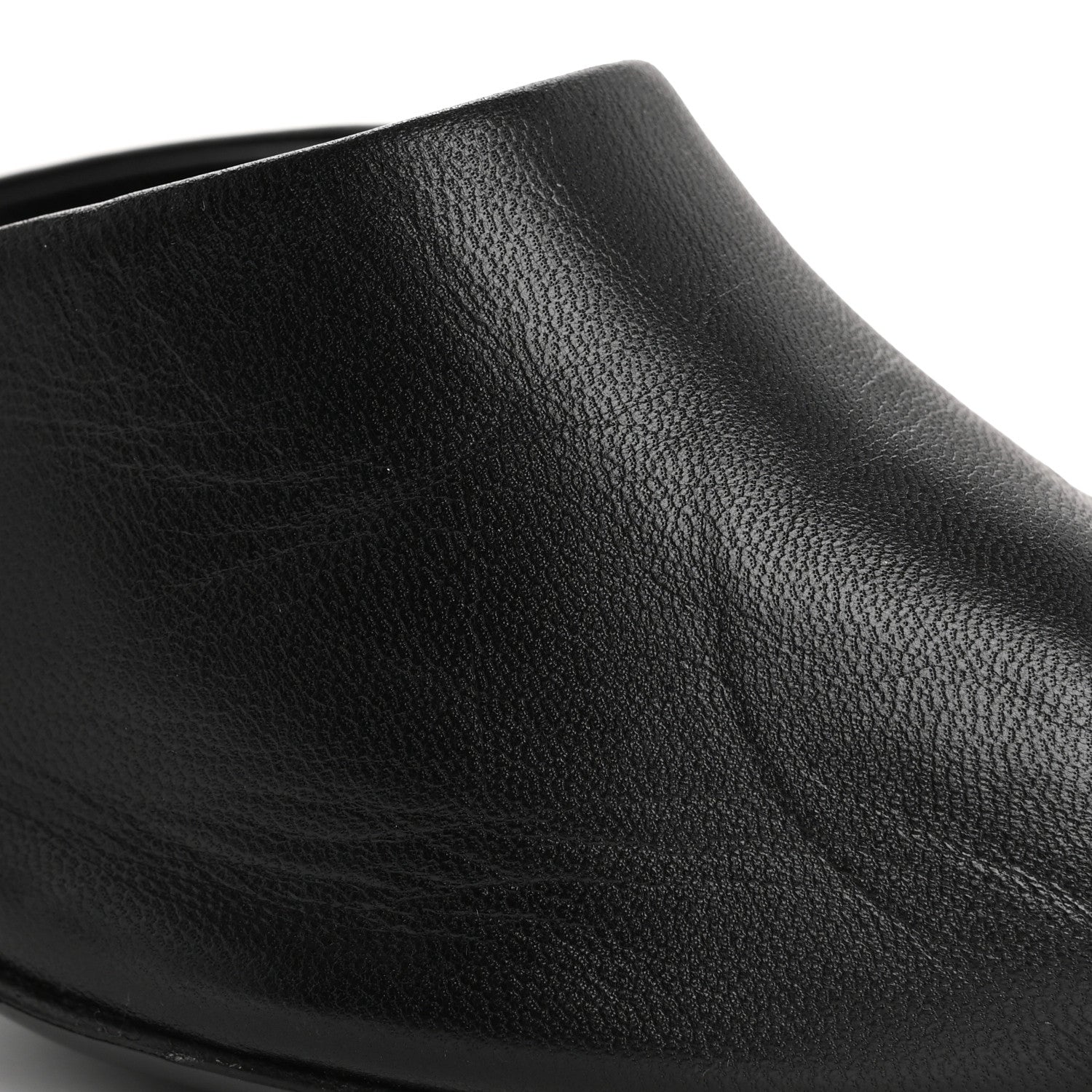 Chanel Goatskin Grosgrain Cap Toe Pearl Mule 40 Black 11 of 12