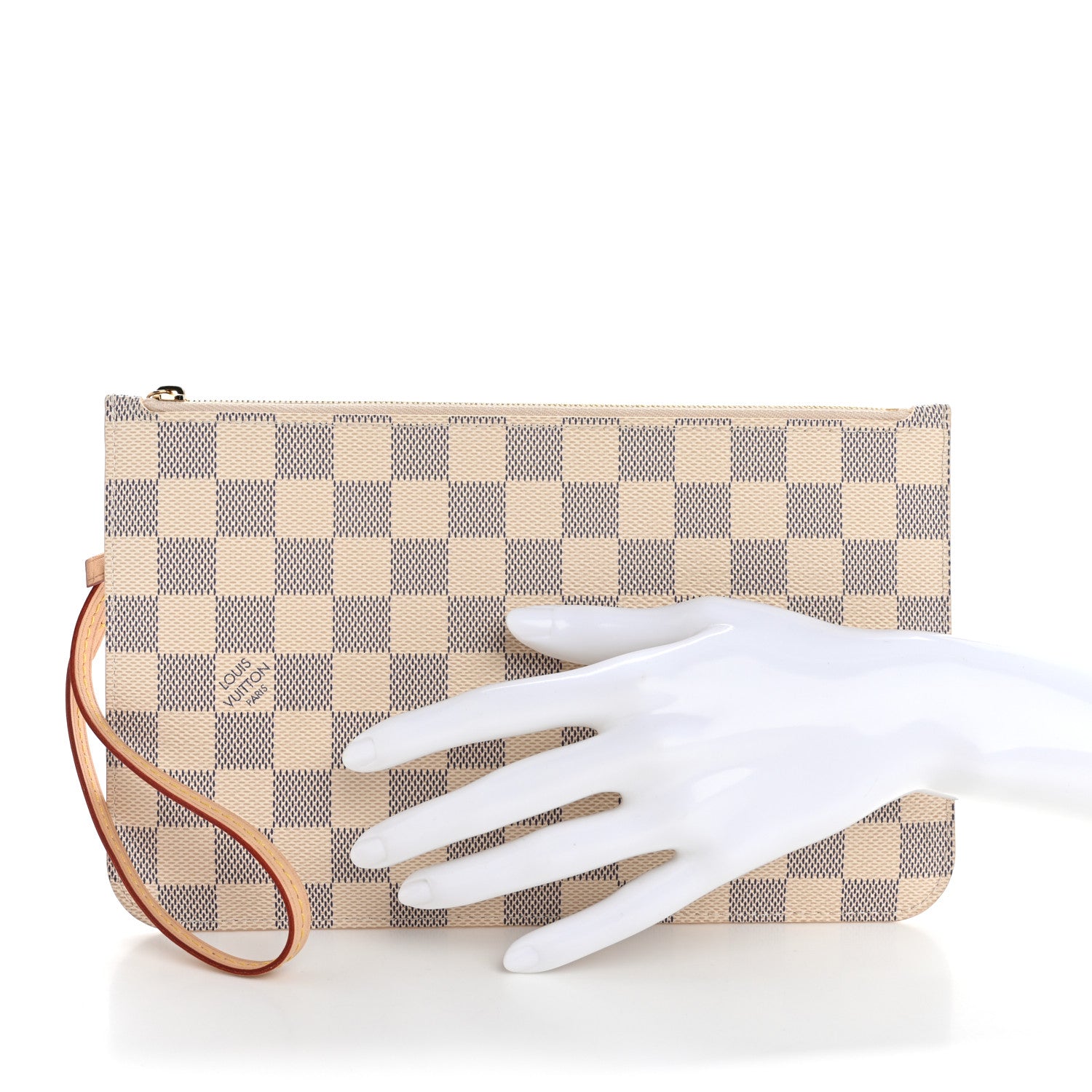 Louis Vuitton Damier Azur Neverfull MM GM Pochette 2 of 6