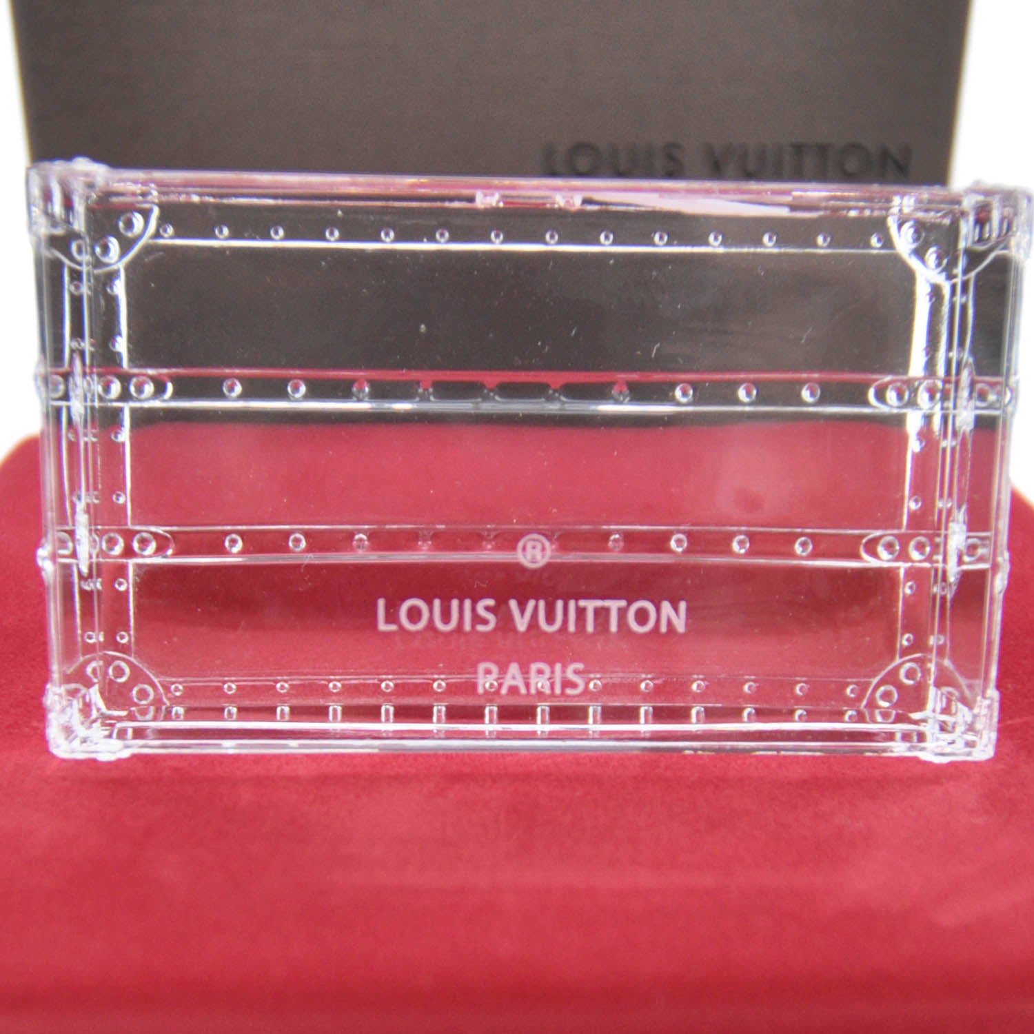 Louis Vuitton Crystal Trunk Paperweight 3 of 7
