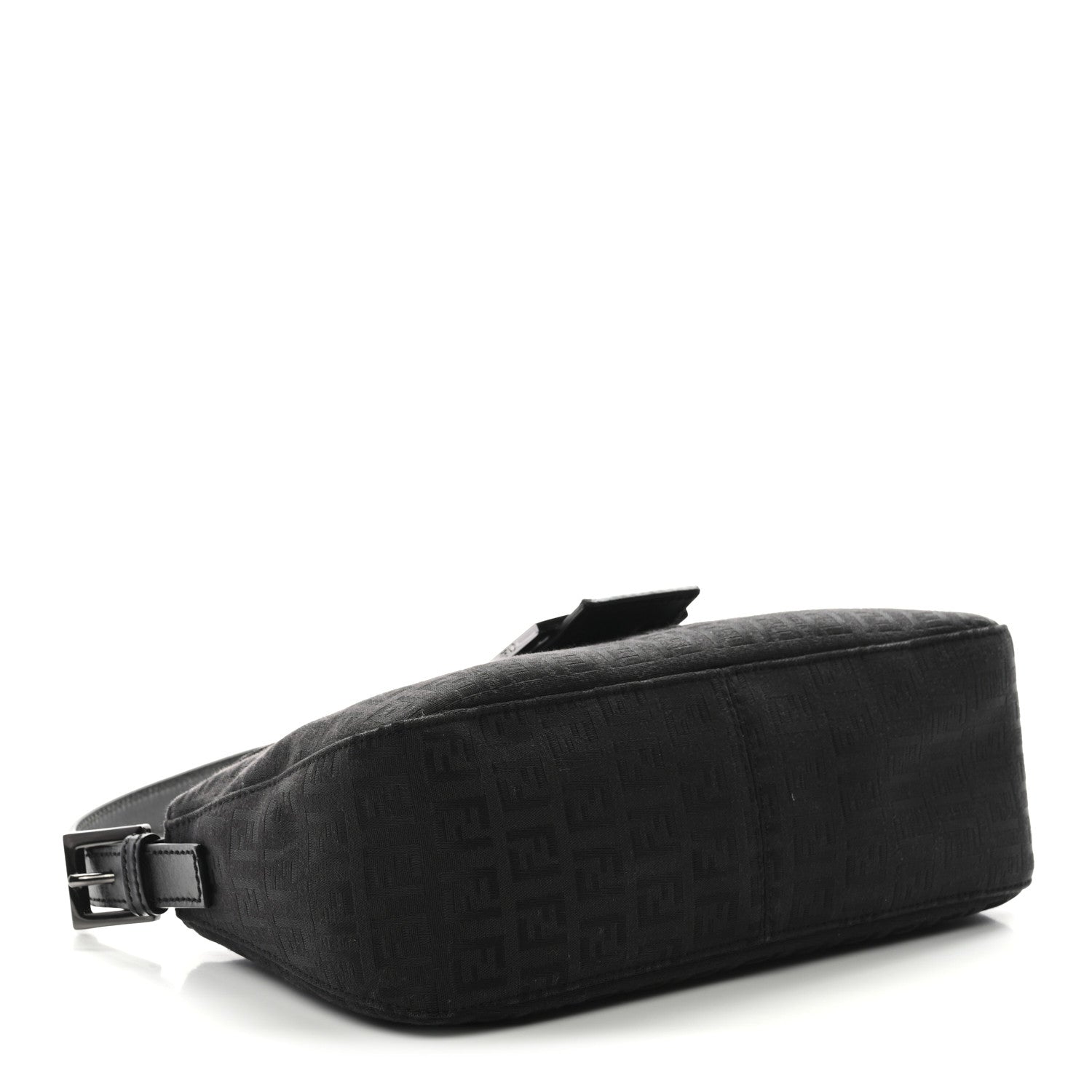 Fendi Zucchino Baguette Black 4 of 9