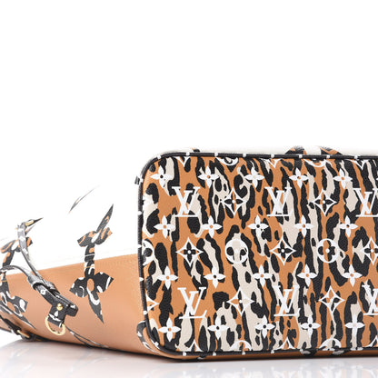 Louis Vuitton Monogram Giant Jungle Neverfull MM Ivory 5 of 11