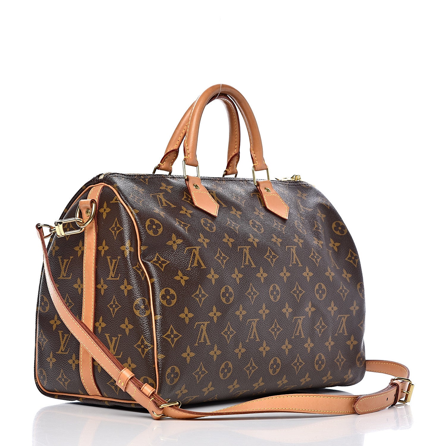 Louis Vuitton Monogram Speedy Bandouliere 35 4 of 12