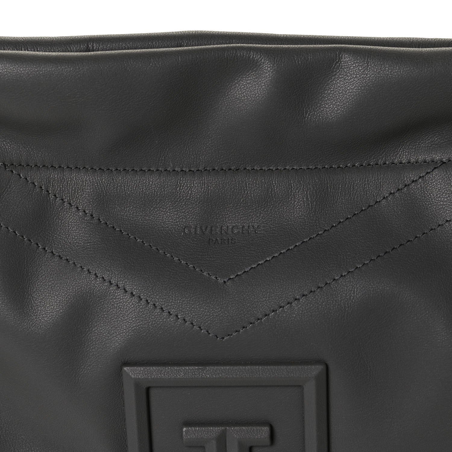 Givenchy Calfskin Medium ID93 Satchel Storm Grey 10 of 12