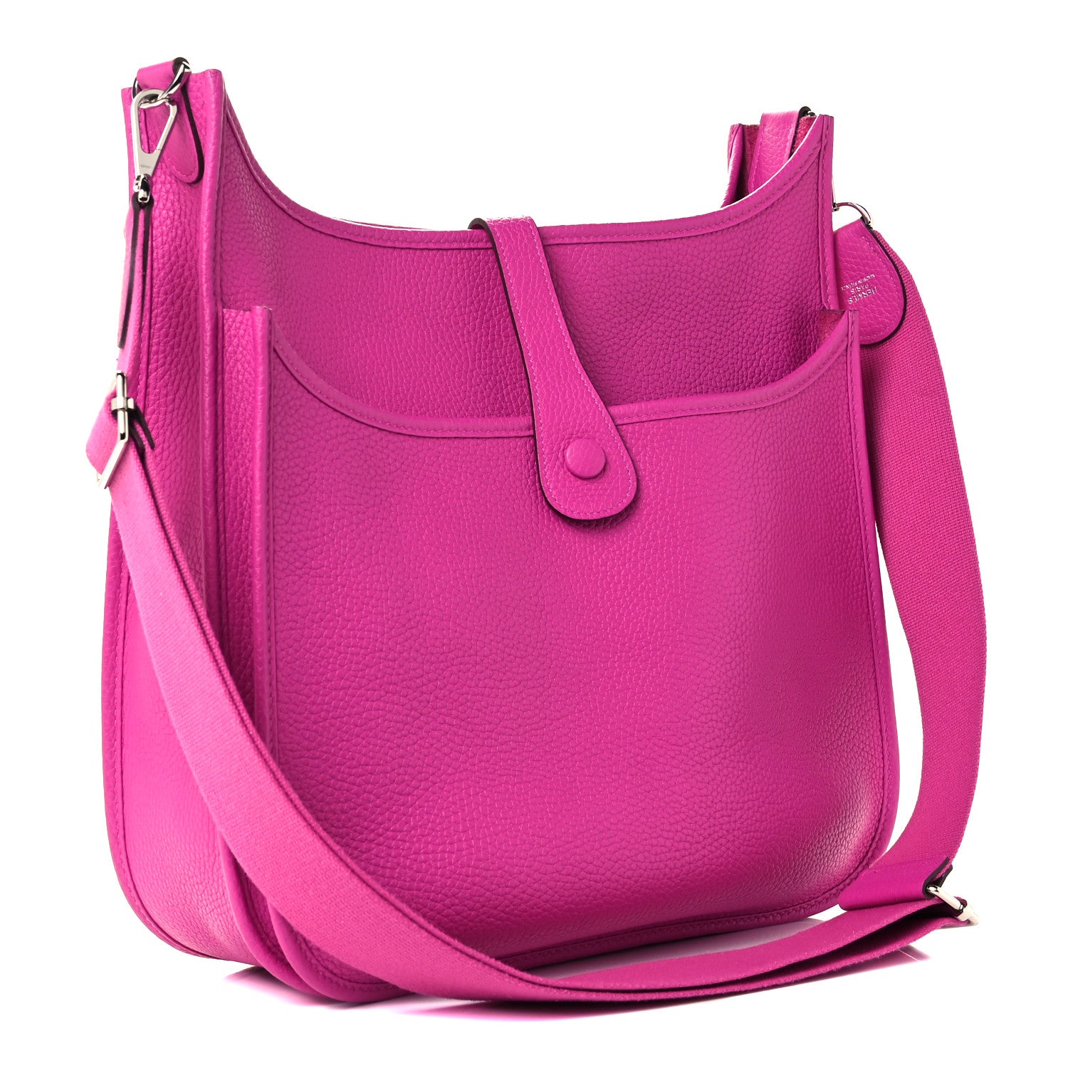 Hermes Taurillon Clemence Evelyne III GM Magnolia 3 of 10
