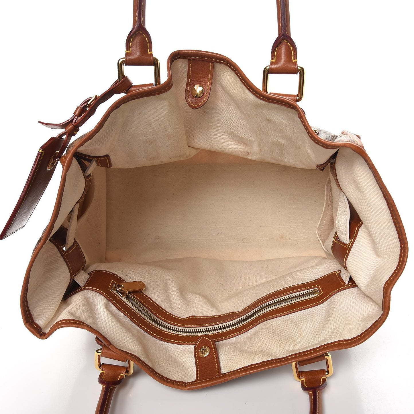 Monogram Rayures Tisse Sac GM Blue