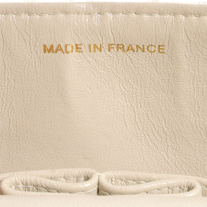 Chanel Canvas Camellia Small Double Flap Ivory 7 of 8