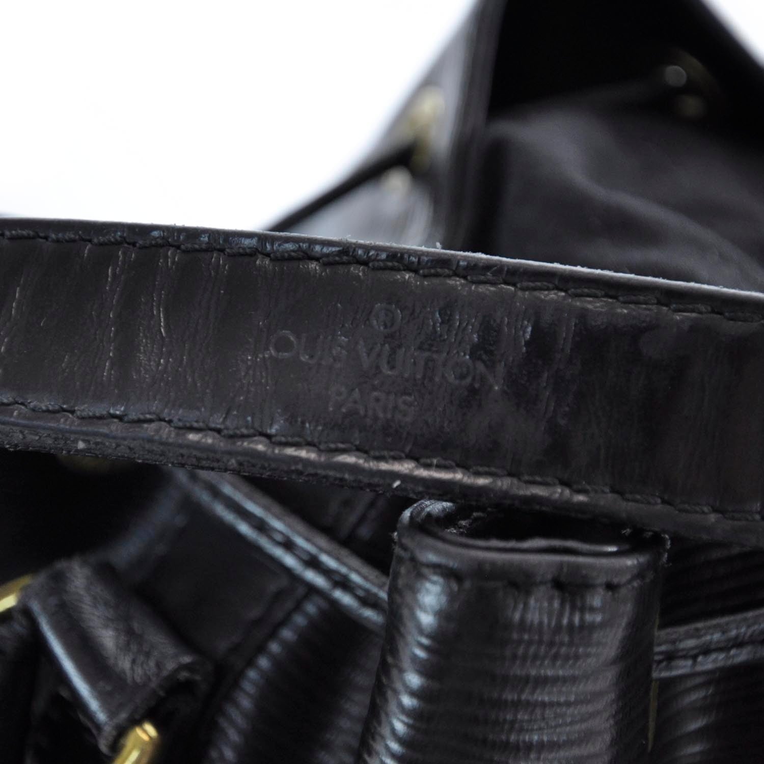 Louis Vuitton Epi Petit Noe Black 8 of 11