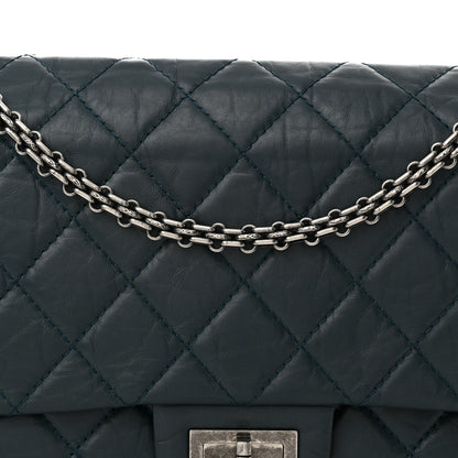 Chanel Aged Calfskin Quilted 2.55 Reissue 227 Green 8 of 12