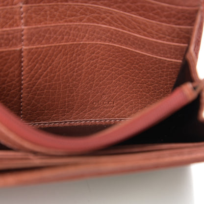 Gucci Monogram Continental Flap Wallet Coral 5 of 10