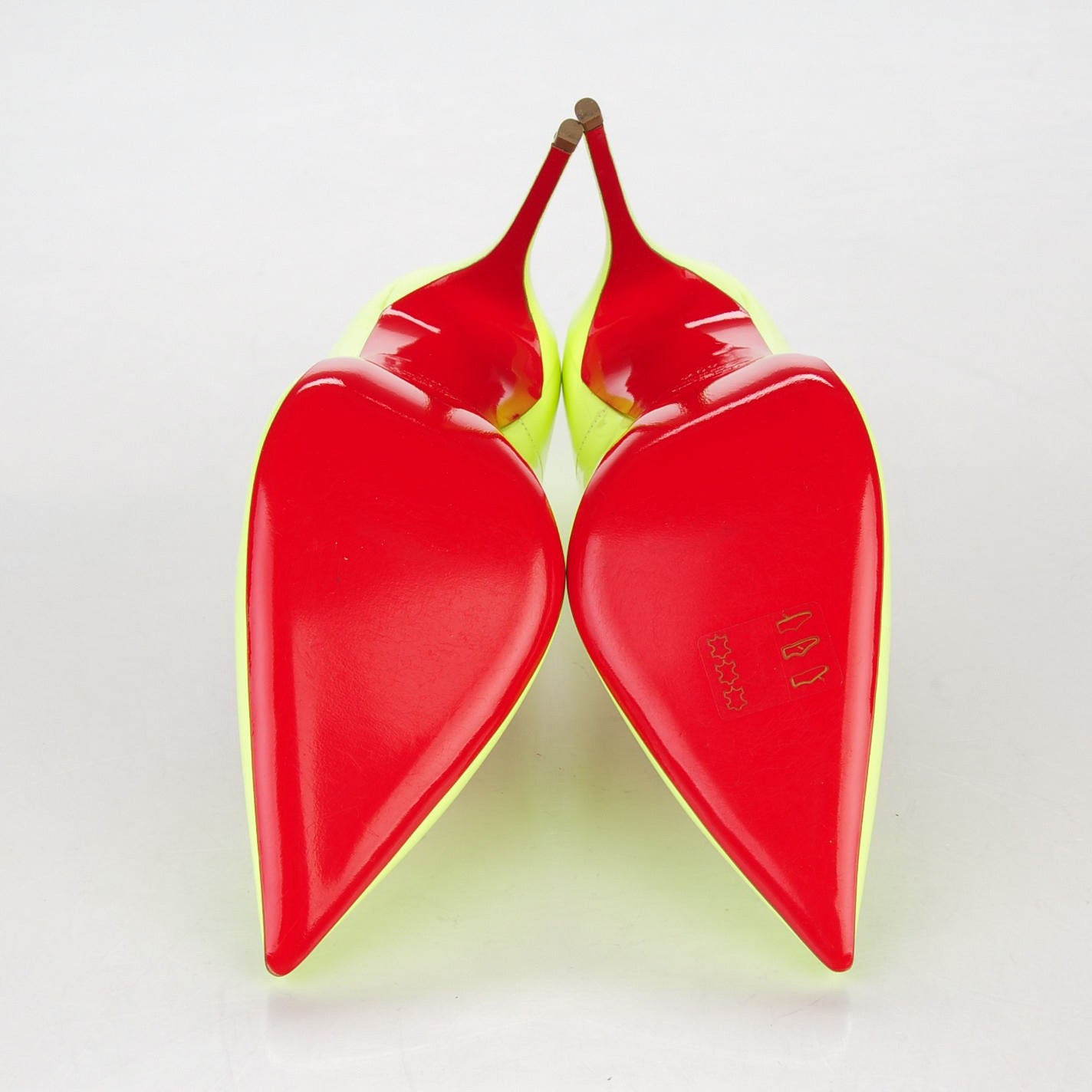 Patent So Kate 120 Pumps 40.5 Neon Yellow