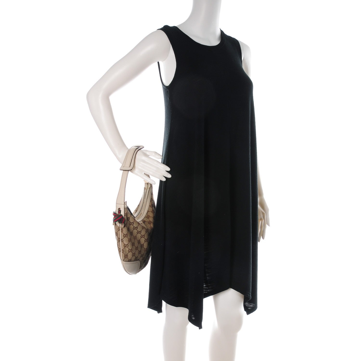 Gucci Monogram Small Princy Hobo Off White 2 of 8