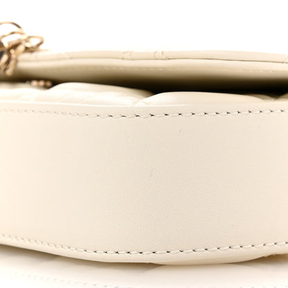 Christian Dior Lambskin Cannage Dior Talk Phone Pouch Latte 11 of 12