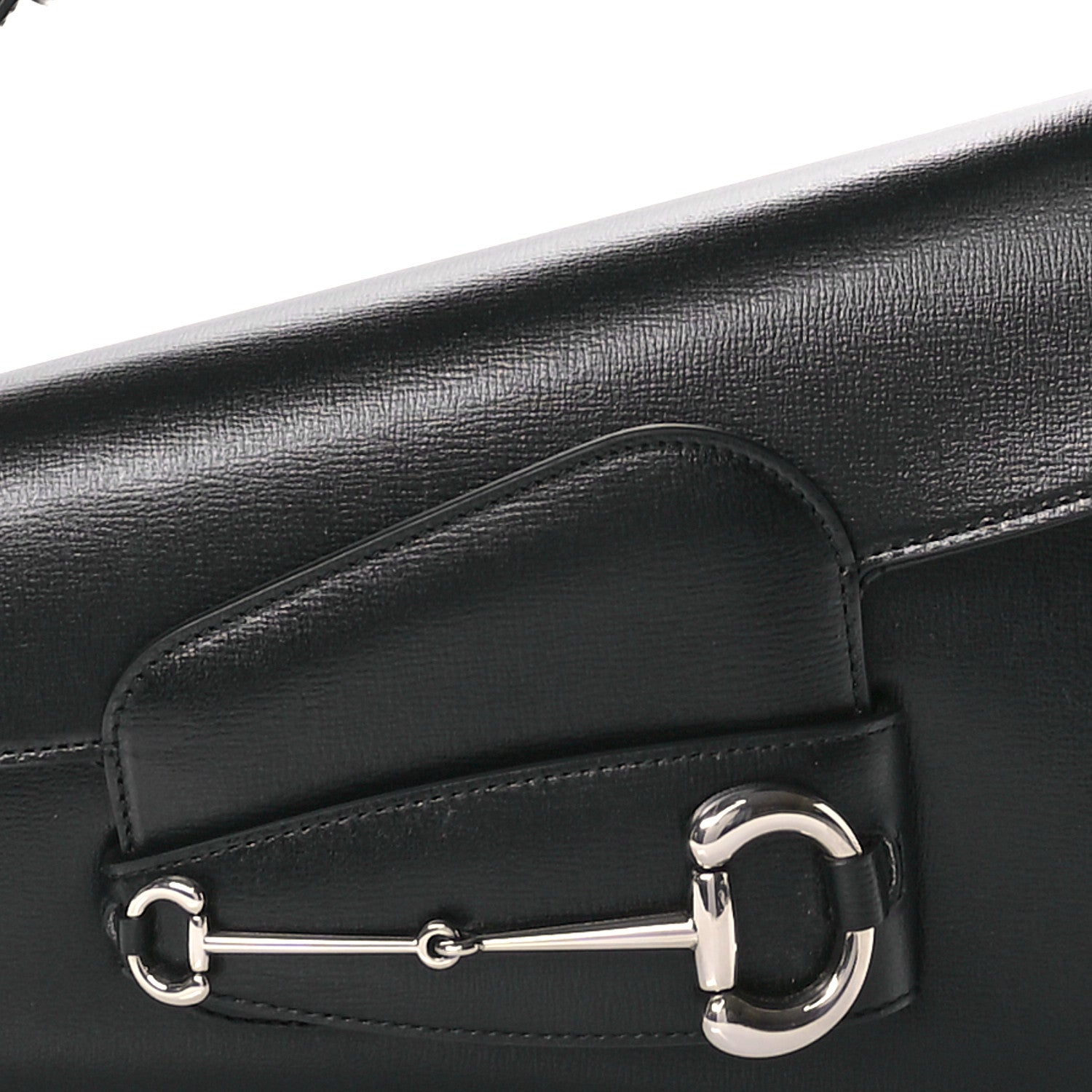 Gucci Demetra Small Horsebit 1955 Asymmetric Shoulder Bag Black 8 of 10