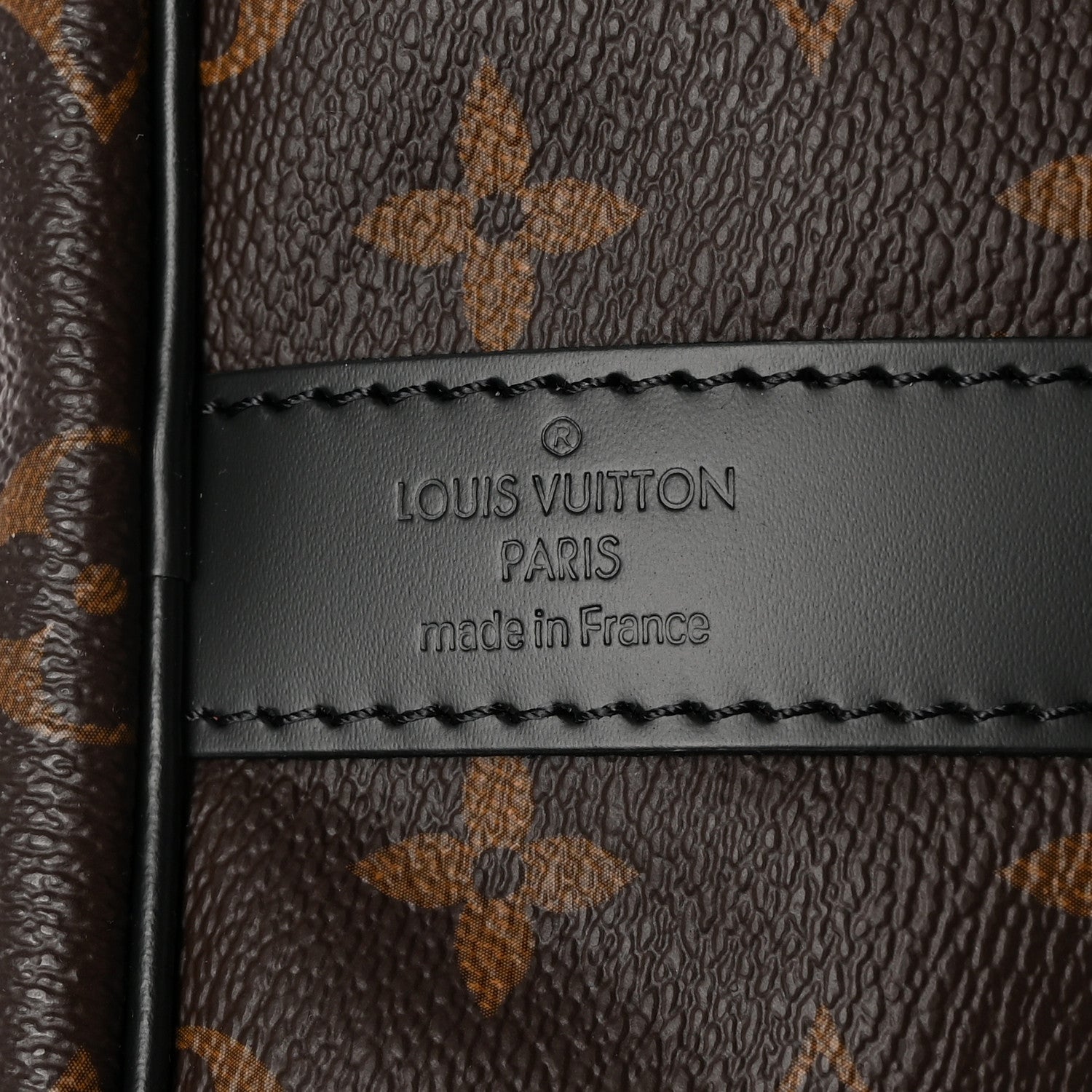 Louis Vuitton Monogram Macassar Keepall Bandouliere 55 5 of 8