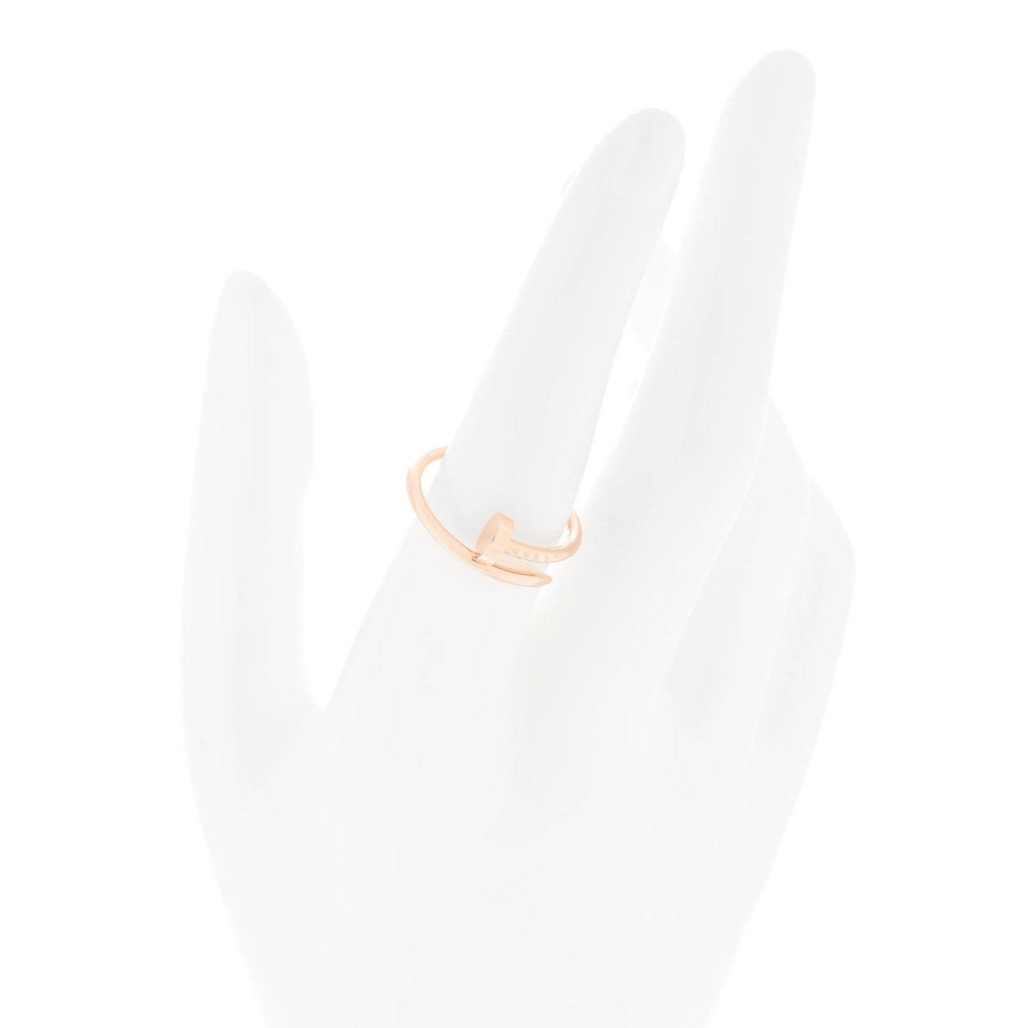 18K Pink Gold Small Juste Un Clou Ring 55 7.25