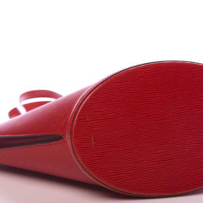 Louis Vuitton Epi Saint Jacques GM Castillan Red 6 of 13
