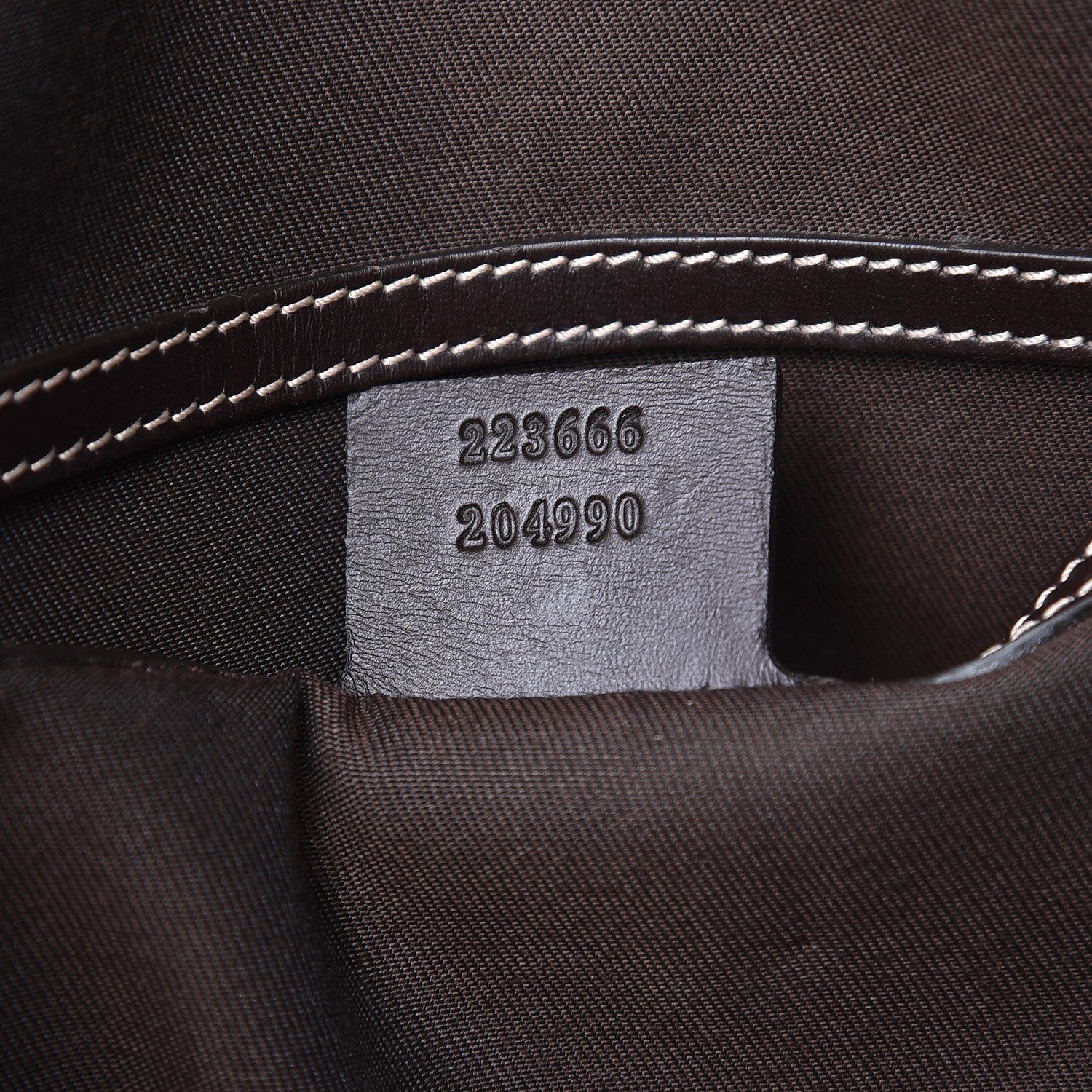 Gucci GG Plus Monogram Small Flap Messenger Bag Beige Dark Brown 7 of 8
