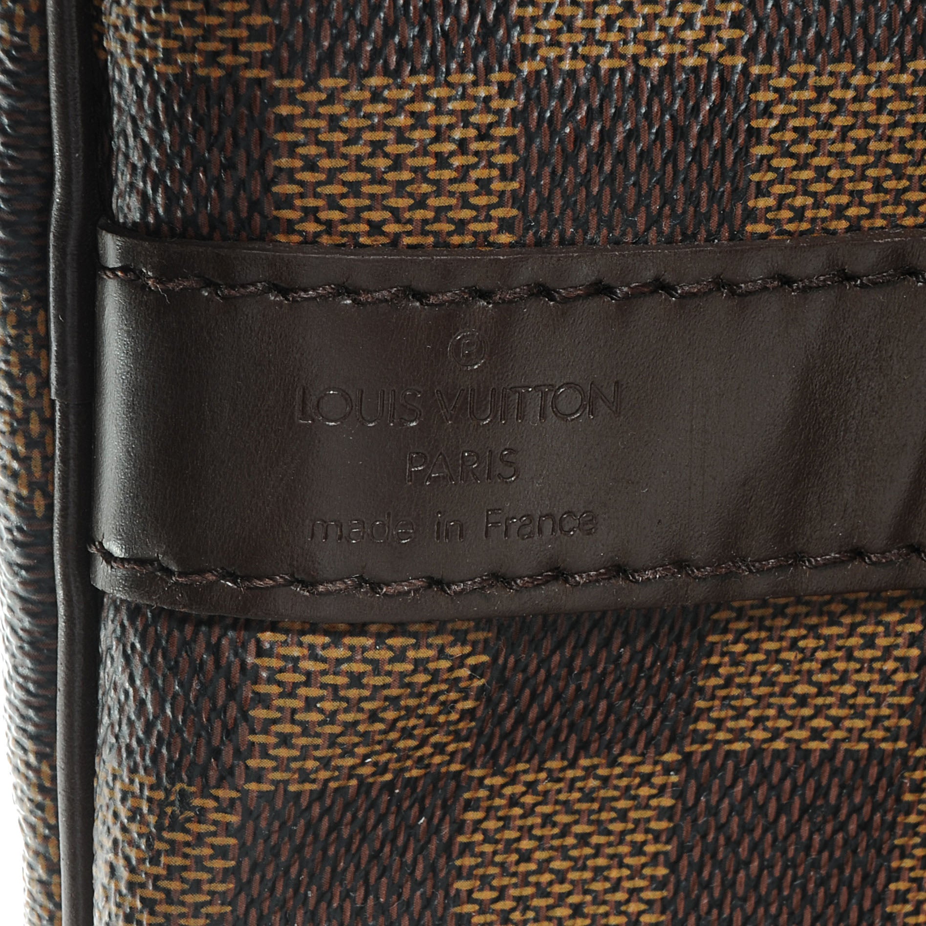 Louis Vuitton Damier Ebene Keepall Bandouliere 55 8 of 9