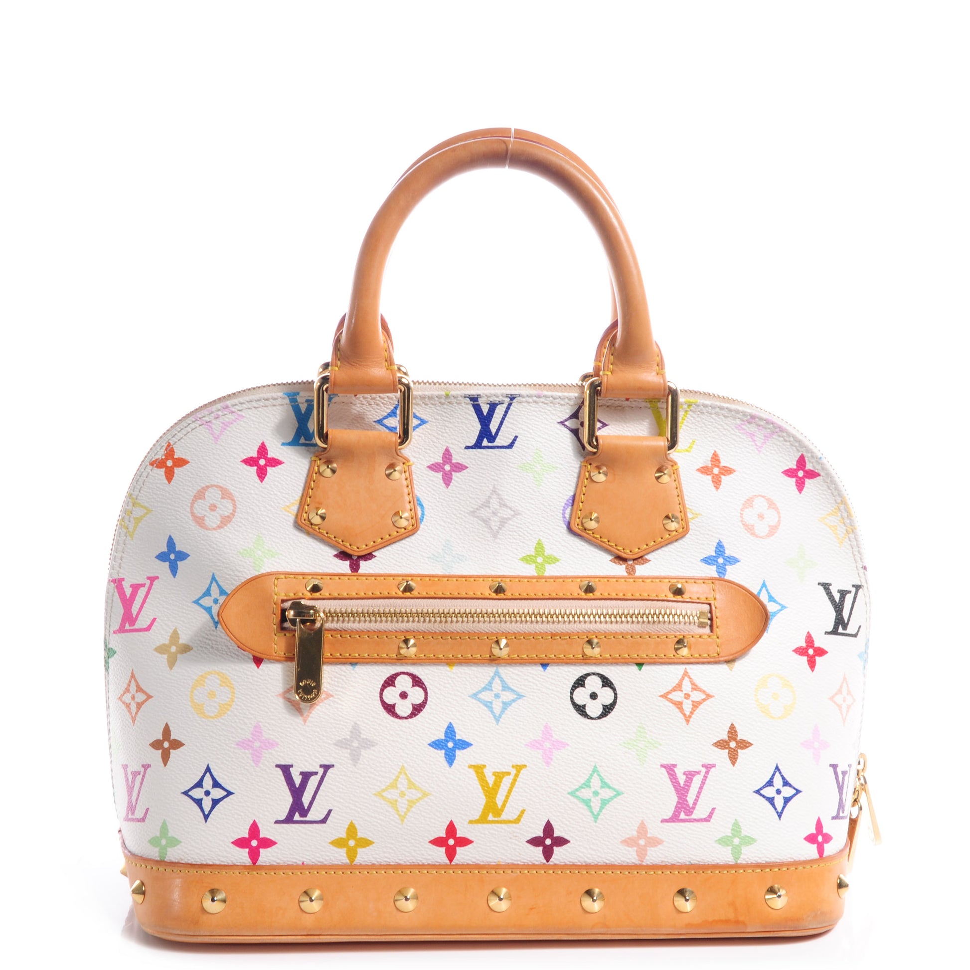Louis Vuitton Monogram Multicolor Alma White 1 of 7